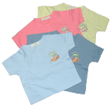 Bright Bots Short Sleeve Button Front T Shirt 6-12 months