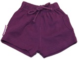 Bright Bots Shorts 3-6 months Purple