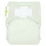 BumGenius Newborn Nappy - white