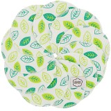 Imse Organic jersey Make up Remover Pads - pack of 10 - Leaf Print