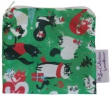 Applecheeks Reusable Snack Bag/Mini Mini Bag - Santa Claws