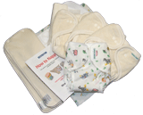 Motherease One Size BagKit (TM) with Rikki wrap and Snap In Boosters
