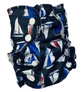 Applecheeks Swim Nappy one Size - Smooth Sailing