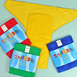 Bright Bots Tee-Flat Nappy