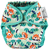 Close PopIn Nappy Red Panda - Popper fastening