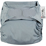 Close PopIn Nappy Slate - Aplix fastening