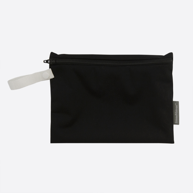 Imse Vimse Mini Zip Bag - Black