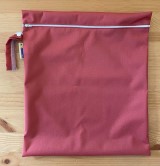 Mother-ease Zippered Wet Bag - Cranberry