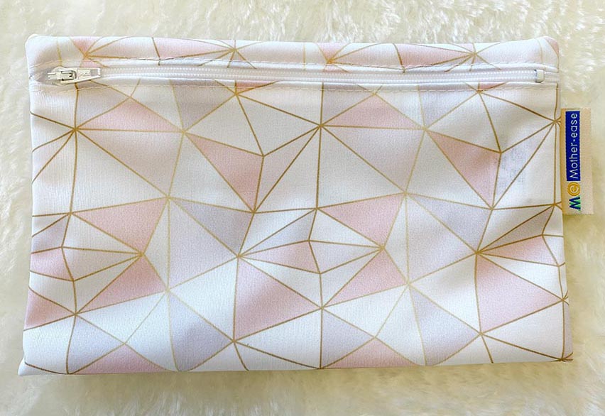 Mesara by Mother-ease Mini Zippered Wet Bag - Blush