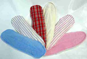 Cotton Topped Minki Menstrual Padz