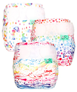 Tots Bots TeenyFit Star Newborn All in One Nappy