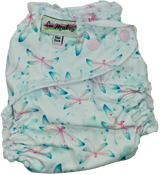 LuMakes Bright Star All in Two Nappy - Dragonfly Delight