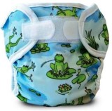 Bummis Super Whisper Wrap -Medium -  Froggy Pond print.
