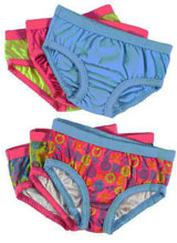 Bright Bots Little Wundies 6-pack Pants - Girl