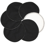 Imse Vimse Soft Nursing Pads - black