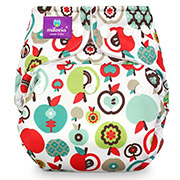 Milovia Pocket Nappy - Retro Apples