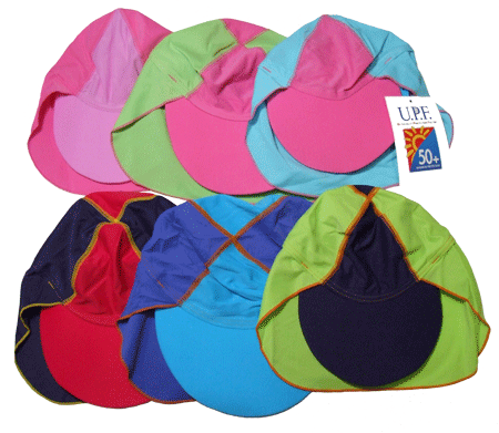 Bright Bots Flap Hat SPF 50+ Small