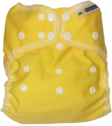 Mother-ease Wizard Uno OneSize Organic Yellow