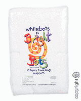 White Bots by Bright Bots - Pack of 12 