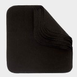 Imse Vimse Organic Cotton Washcloths - Pack of 10 - Black